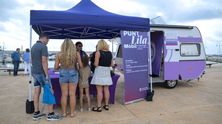 punt lila mobil salou